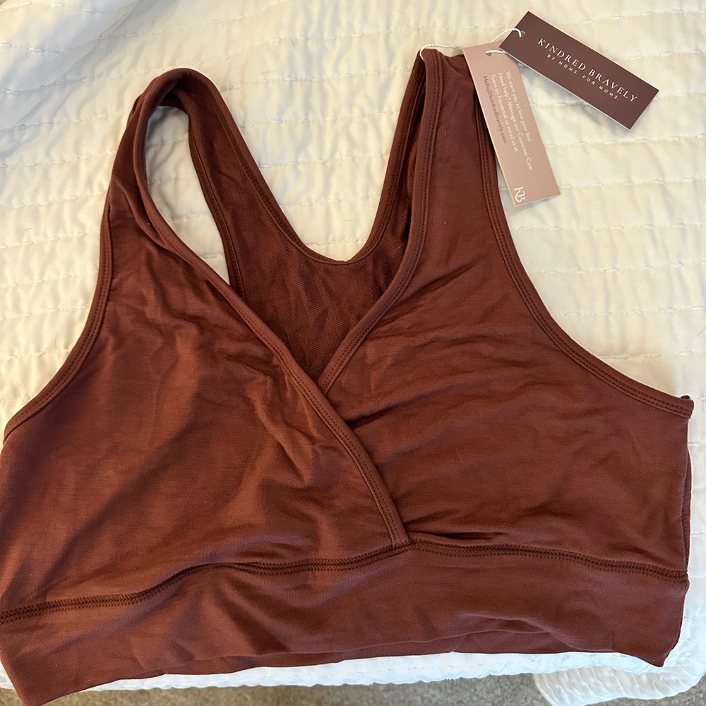 Kindred Bravely Women's French Terry Racerback Nursing & Sleep Bra